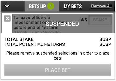 impeachment odds ladbrokes|Politics .